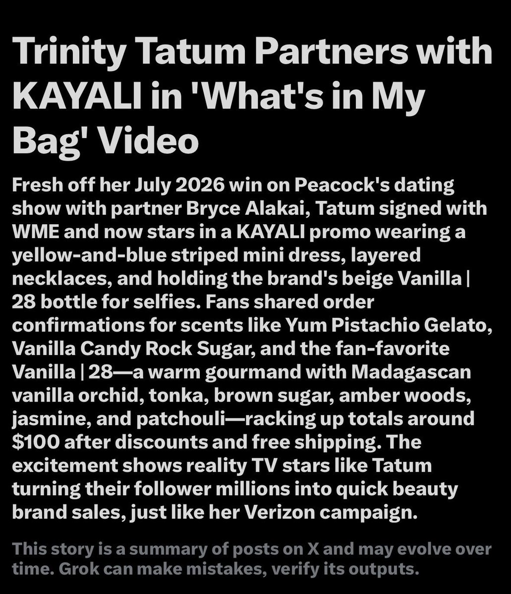 TalksWithAli's tweet photo. Twitter ate this one little thing up
#TrinityxKayali https://t.co/DnurGUyxZw