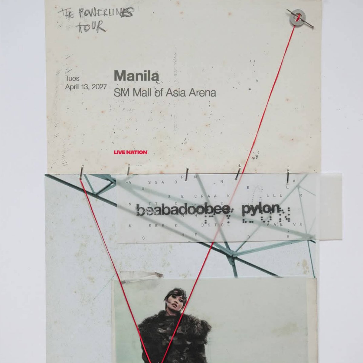 philconcerts's tweet photo. beabadoobee headlines her biggest show in Manila with The Powerlines Tour.

📅 April 13, 2027
📍 SM Mall of Asia Arena

Ticketing Dates:
Artist Presale: October 12, 10AM - October 13, 10AM via https://t.co/qddrITXLFh

Mastercard Presale: October 13, 12PM - 11.59PM via https://t.co/6xmoJ6Hm8M for early access.

LNPH Presale: October 14, 12PM - 11:59PM
via https://t.co/F1zZdwNmi5.

General Onsale: October 15, 12PM via https://t.co/GM061bWd0U.

By @livenationph