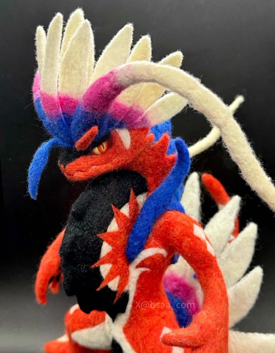 bsaa_com's tweet photo. 羊毛フェルトのコライドン🐉
#コライドンの日 https://t.co/51CtOUtcy6
