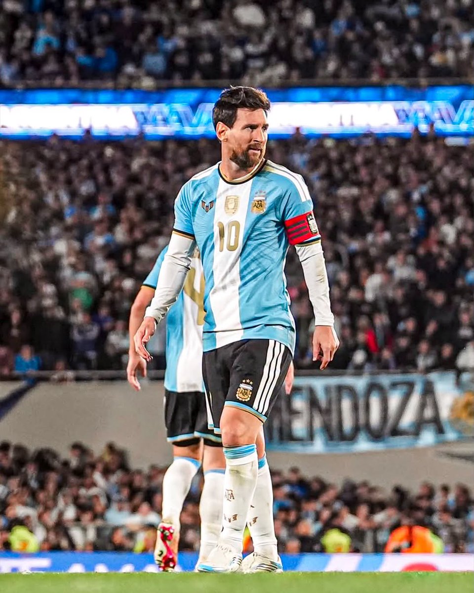 InterMiamiCF's tweet photo. No final whistle for greatness. See you in Miami, Leo Messi 🐐🤩

🔗 https://t.co/4eJ2EUl2f7 https://t.co/icssZRJ6pq