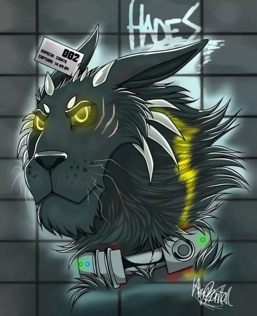 chantalltwolf's tweet photo. 🌓 • Hannah &amp; Hades, a shipp of stubborn and disturbed canines :"D

(Characters from my personal show)

#art #digitalart #ocs #oc #ocart #characterdesignㅤ https://t.co/85vbUq31dd