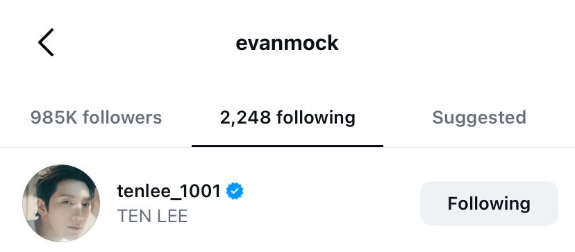 TENsfeed's tweet photo. Evan Mock now follows TEN on Instagram https://t.co/xwCjTwTyyX