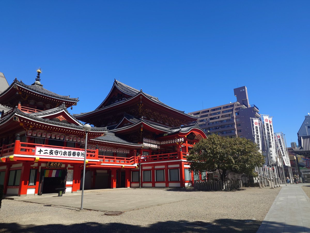 sagan_ken's tweet photo. 子供の頃来よった大須観音来てみた😊 https://t.co/ngHUmeFPer
