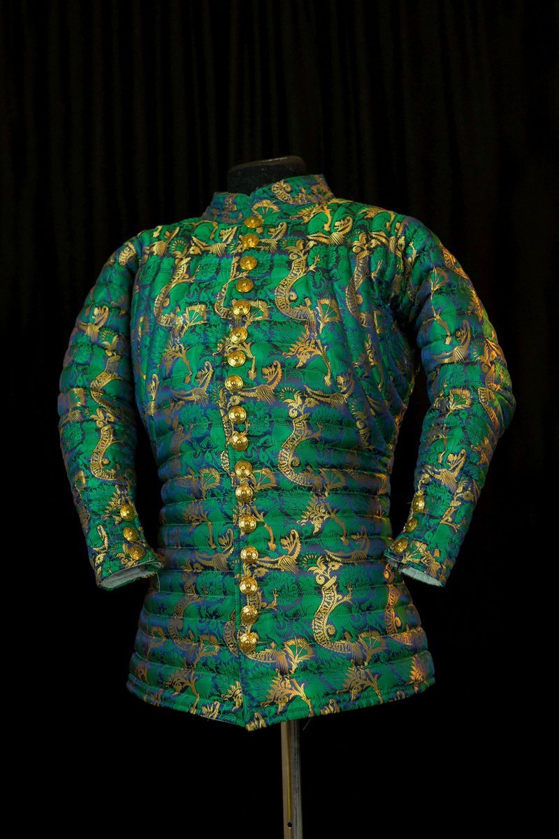 NatoI23406's tweet photo. We made this brocade pourpoint for our customer lord Demi from Canada duchy.
Came amazing 😍
#medieval #pourpoint https://t.co/AUcxMr2RUg