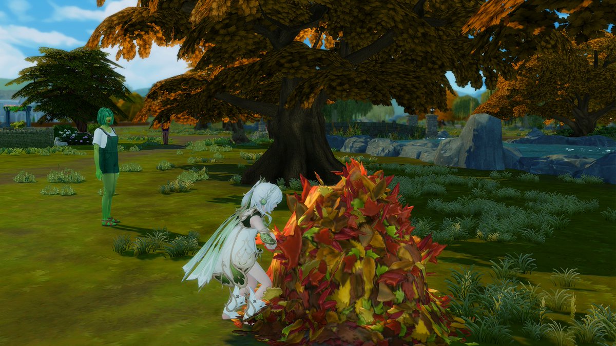KiritanSama's tweet photo. Está es mi participación en el reto de @samysims_2021 🍁🍂
#SimsToberChallenge #SimsTober
#Sims4 https://t.co/vtnfhx6Pbk