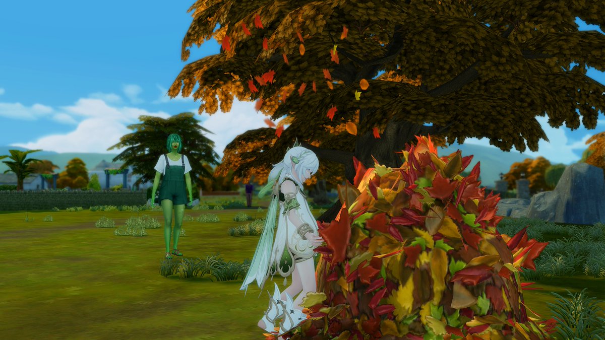 KiritanSama's tweet photo. Está es mi participación en el reto de @samysims_2021 🍁🍂
#SimsToberChallenge #SimsTober
#Sims4 https://t.co/vtnfhx6Pbk