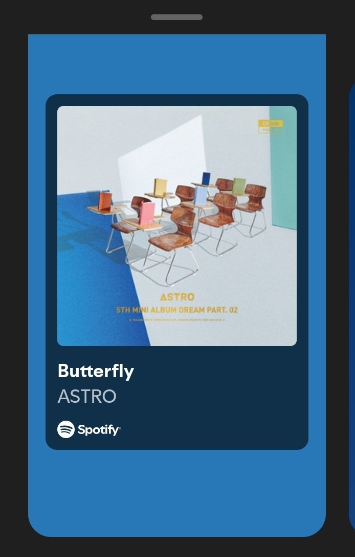 guilfrancis's tweet photo. @Spotify BUTTERFLY #ASTRO https://t.co/8yQ7HjeN8q