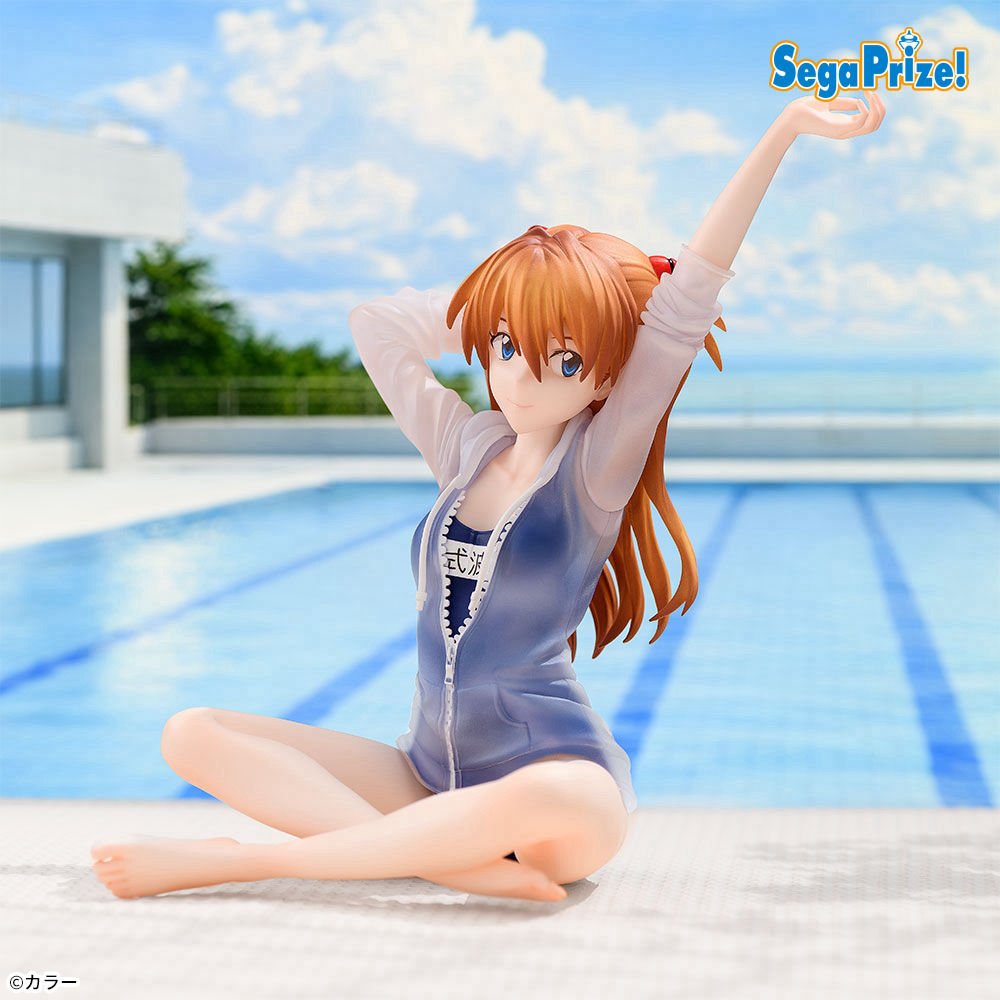 seganewsnavi's tweet photo. 【プライズ】
夢見るように憧れるシチュエーションを表現したフィギュアブランド #Yumemirize（ユメミライズ）。
『ヱヴァンゲリヲン新劇場版』より���水着姿の「式波・アスカ・ラングレー」が10月9日より順次登場です✨

▼詳細はこちら
https://t.co/kv26gYWAym
#エヴァンゲリオン #セガプライズ https://t.co/0awaqqKc3D