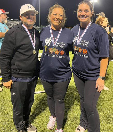WashoeSchools's tweet photo. 🏆Congratulations to all of our incredible WCSD employees representing Team WCSD in this year's #RenoCorporateChallenge! We're excited to see the competition continue through 10/4 and can't wait to celebrate more accomplishments along the way! #WeAreWCSD #WCSDproud #TeamWCSD https://t.co/CVpUBccMDU