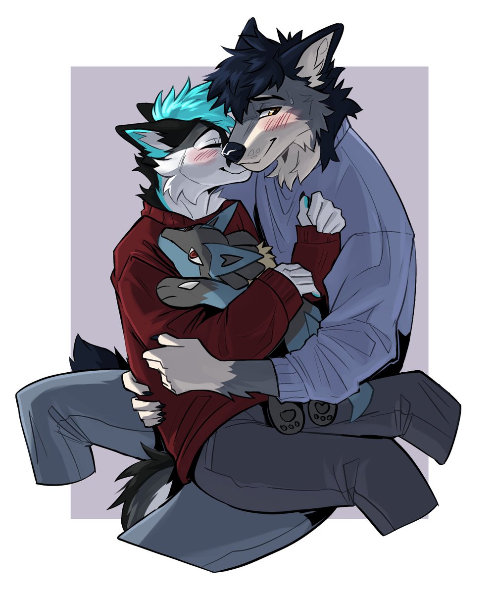 EchoAngelpaw's tweet photo. Everything else fades away in ur arms 💙

🎨: @seagullart2 https://t.co/ZGtU8LD3WA