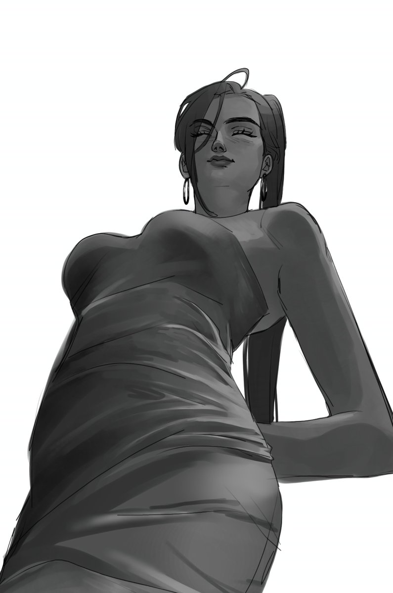 hydenay's tweet photo. #hyuna sketchs in greyscale yayy https://t.co/uZmI0EPANi