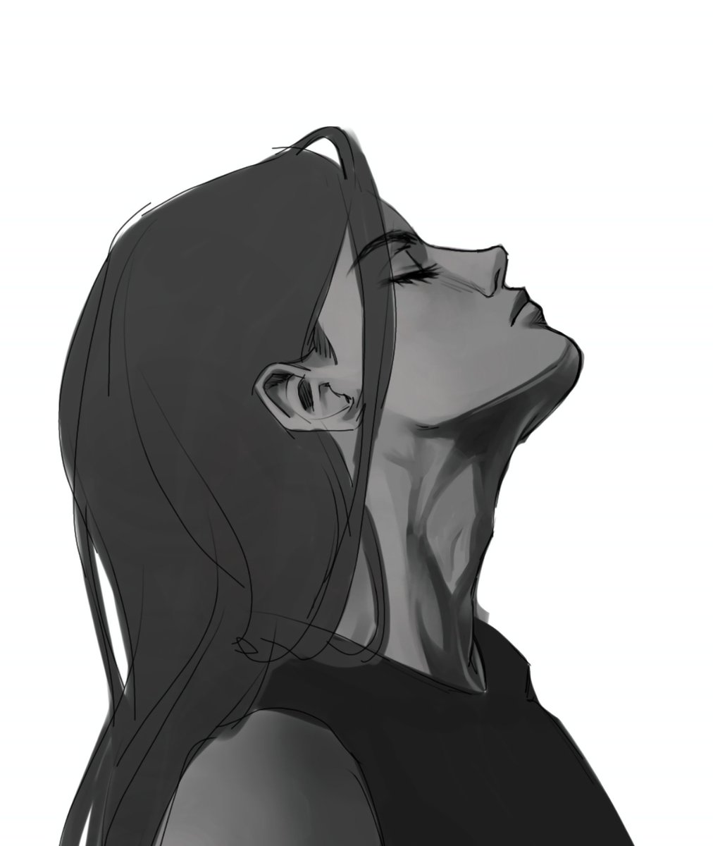 hydenay's tweet photo. #hyuna sketchs in greyscale yayy https://t.co/uZmI0EPANi