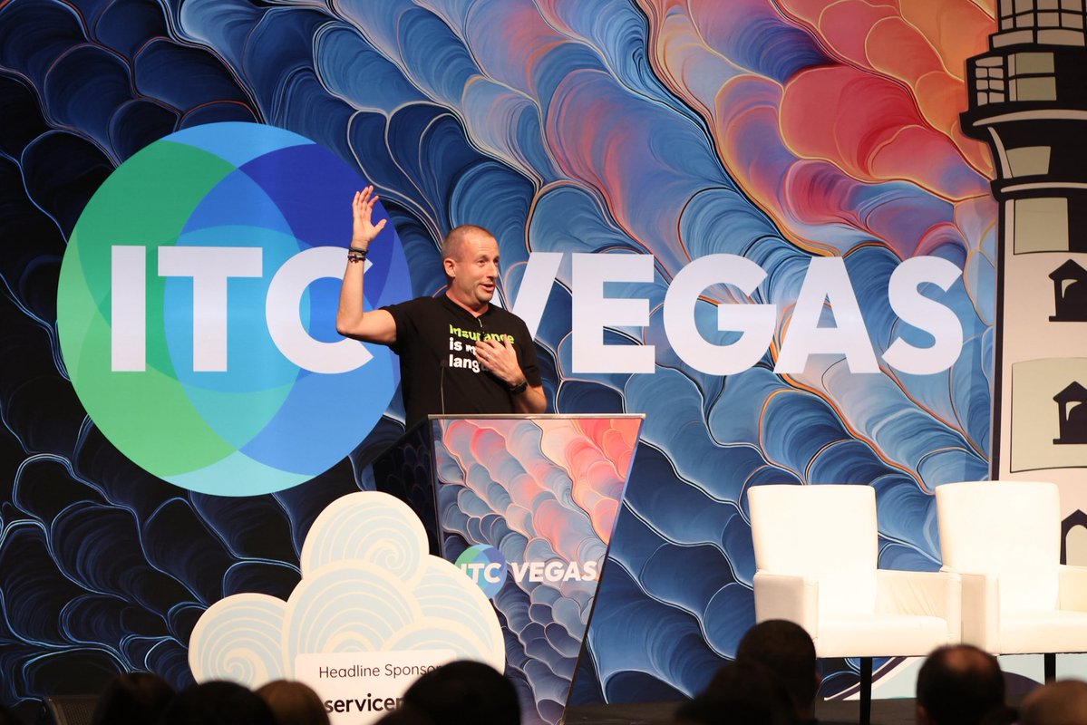 insuretechnow's tweet photo. Today at ITC Vegas, our speakers are taking the stage for conversations, insights, and ideas shaping the future of insurance and technology.

Swipe through for a look at today’s sessions and the voices driving the conversation.

#ITCVegas #Insurance #BecauseofITC https://t.co/NmyZch7d7g