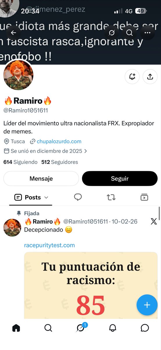 Pepelufua's tweet photo. @Ramiro1051611 @Gorderizador Jajajajaajajajajajajajajajajjaja cuando has sido taxista vo payaso reculiao 🤣🤣🤣🤣🤣🤣🤣. Con cuea conoces la calle https://t.co/La9mtV8S9j
