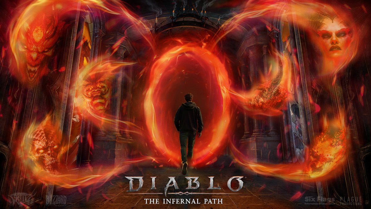 cedarpoint's tweet photo. 🔥THE INFERNAL PATH AWAITS🔥

Diablo: The Infernal Path is open for terror at Cedar Point 💀 Enter the darkness. Dare to find your way out. Experience the attraction guests are calling a "must-see"🩸 https://t.co/whMPvUFHiK