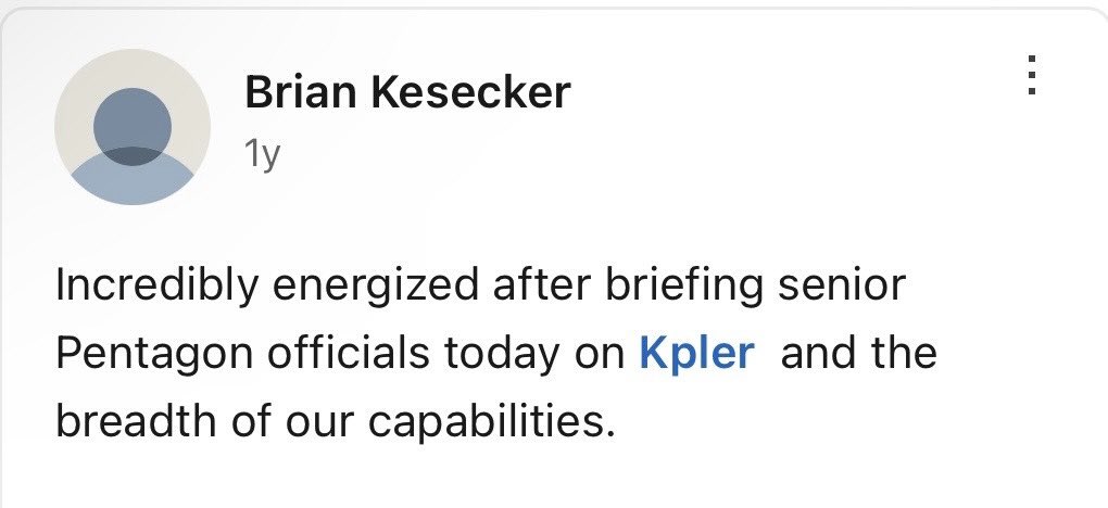 nonymCore's tweet photo. Kpler 🤝Pentagon - July 2025 https://t.co/XetqV5wm8N