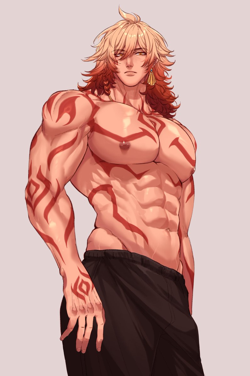 residentcatboy's tweet photo. shirtless ver bc i spent time rendering his body 😜
#mydei https://t.co/YfYNF1GFen