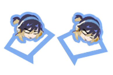 mooncakephel's tweet photo. Aphelios sticker added to Yone's recall  🩵 https://t.co/ELcUh8WCwK