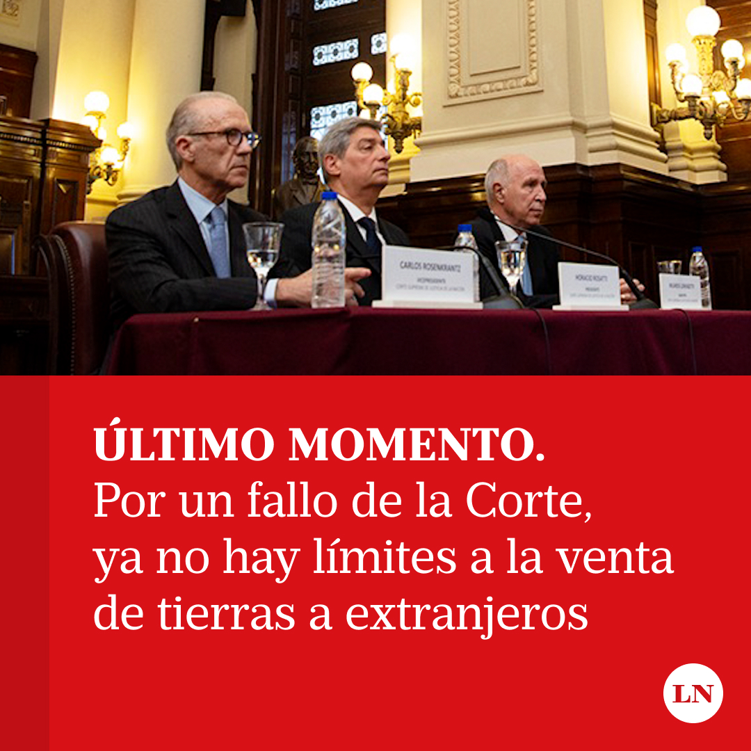 MarceloPeretta's tweet photo. EXCELENTE DECISIÓN DE LA CORTE 👏

No nos comamos el viejo y fallido discurso del kirchnerismo de que "van a robarnos la soberanía". Si Messi puede comprar decenas de terrenos en Miami, ¿por qué un extranjero no puede venir a la Argentina a comprar tierras para invertir?

Nuestro país tiene que convertir su enorme extensión de tierras en tierras productivas: si poblamos e invertimos en esas hectáreas, la infraestructura se aprovecha mejor y se reducen los costos de los servicios.

BIENVENIDOS LOS EMPRESARIOS DEL MUNDO que quieran trabajar su plata cumpliendo las normas y pagando impuestos.
