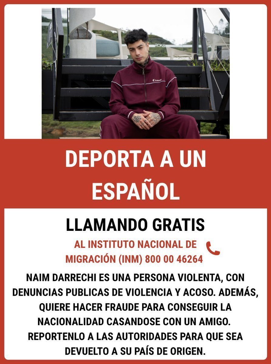 Quimi1727864's tweet photo. Que se largue el pendejo violentador a su país 😡 https://t.co/F0spKLqTps