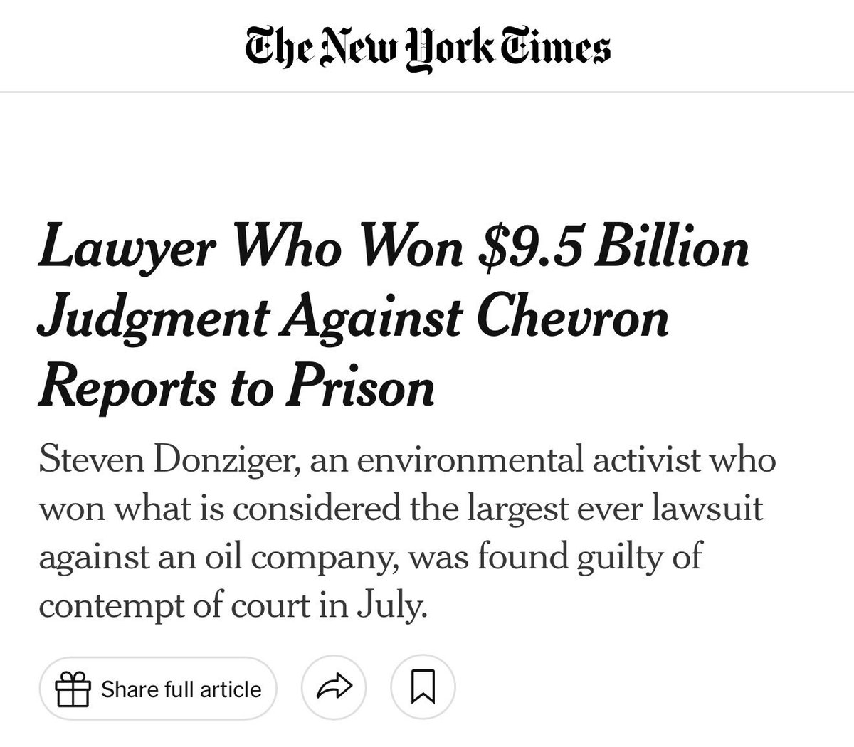 LauraLoomer's tweet photo. EXCLUSIVE:

🚨 Abdul El-Sayed’s October 5th NYC Fundraiser Is Being Hosted By A Disbarred Lawyer U.S. Courts Found Engaged in Bribery and Fraud 🚨 

Islamic communist US Senate candidate Abdul El-Sayed @AbdulElSayed is holding a fundraiser on October 5th in New York with a group of DSA members, Jew haters, far left donors, and climate change hucksters, including Steven Donziger. 

That association raises serious questions about Abdul’s judgment.

Donziger is a disbarred lawyer. New York’s Appellate Division stripped him of his license in 2020 after finding him guilty of “egregious professional misconduct.” A U.S. federal judge previously ruled that the $9.5 billion Ecuador judgment Donziger helped obtain against Chevron @Chevron was the product of fraud. 

In 2011, Chevron filed a RICO (anti-corruption) suit against Donziger in New York City. The case was heard by US District Judge Lewis A. Kaplan, who determined that the ruling of the Ecuadorian court could not be enforced in the US because it was procured by fraud, bribery, and racketeering activities.

The findings included ghostwriting a court-appointed expert’s report, witness tampering, coercion of judges, and bribery. Those findings were upheld on appeal.

Donziger was later convicted of criminal contempt of court for repeatedly defying court orders, including refusing to turn over electronic devices. He served time and spent nearly three years under house arrest. U.S. courts described a pattern of willful defiance and corrupt tactics by Dozinger.

His former Ecuadorian clients also fired him over questions about how tens of millions of dollars he raised in their name were spent.

Choosing to platform and fundraise with someone a U.S. court found engaged in fraud and bribery to “win” a legal case is not a small optics problem. 

This is further evidence that Abdul El-Sayed, who wants to Abolish the police, openly embraces illegal behavior and misconduct for personal gain. 

Voters in Michigan should ask why a US Senate candidate would attach his name to that type of criminal record.

RECEIPTS 👇🏻