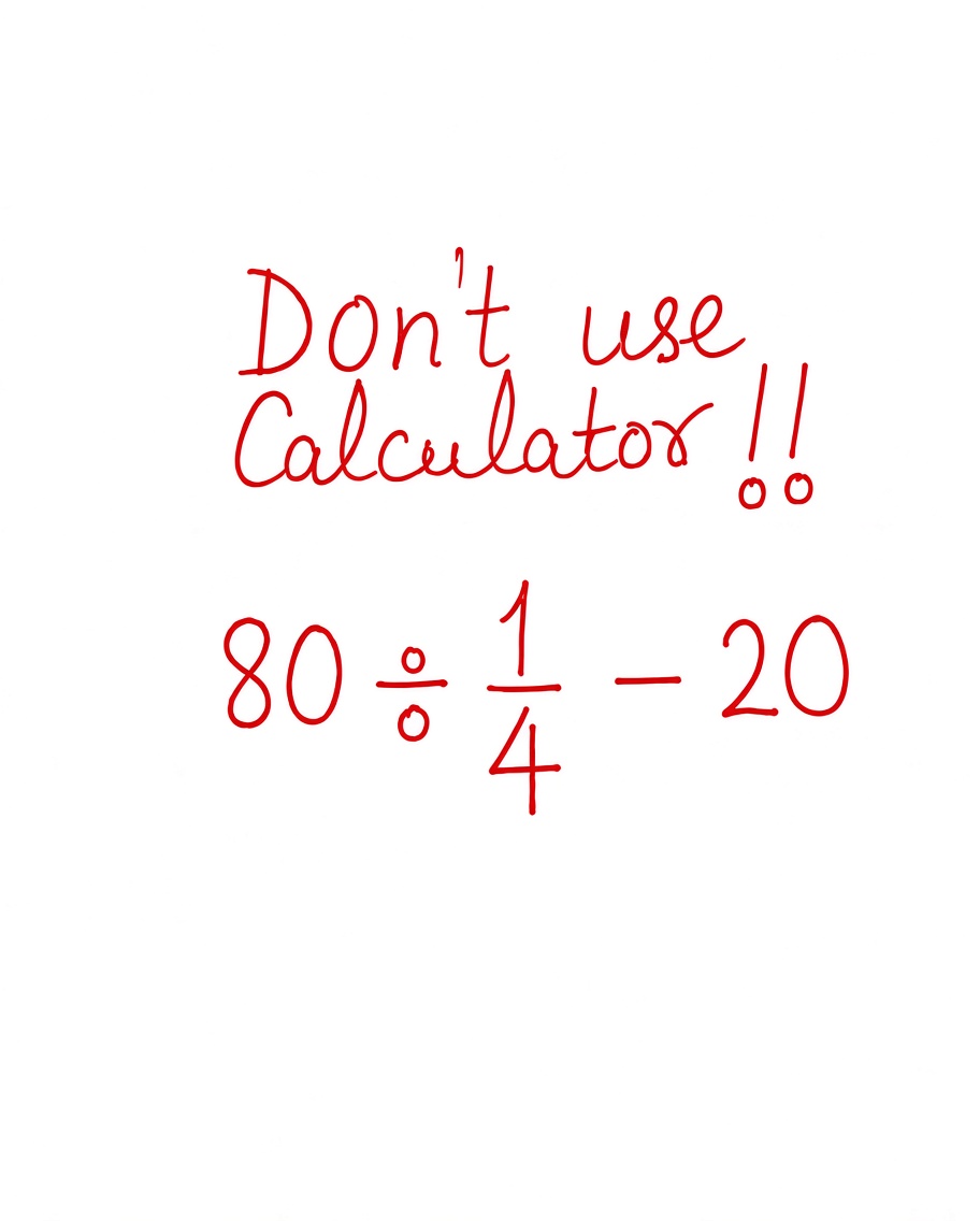 Danica3g's tweet photo. Can you solve this puzzle without calculator? https://t.co/e0Bh0MEoc0