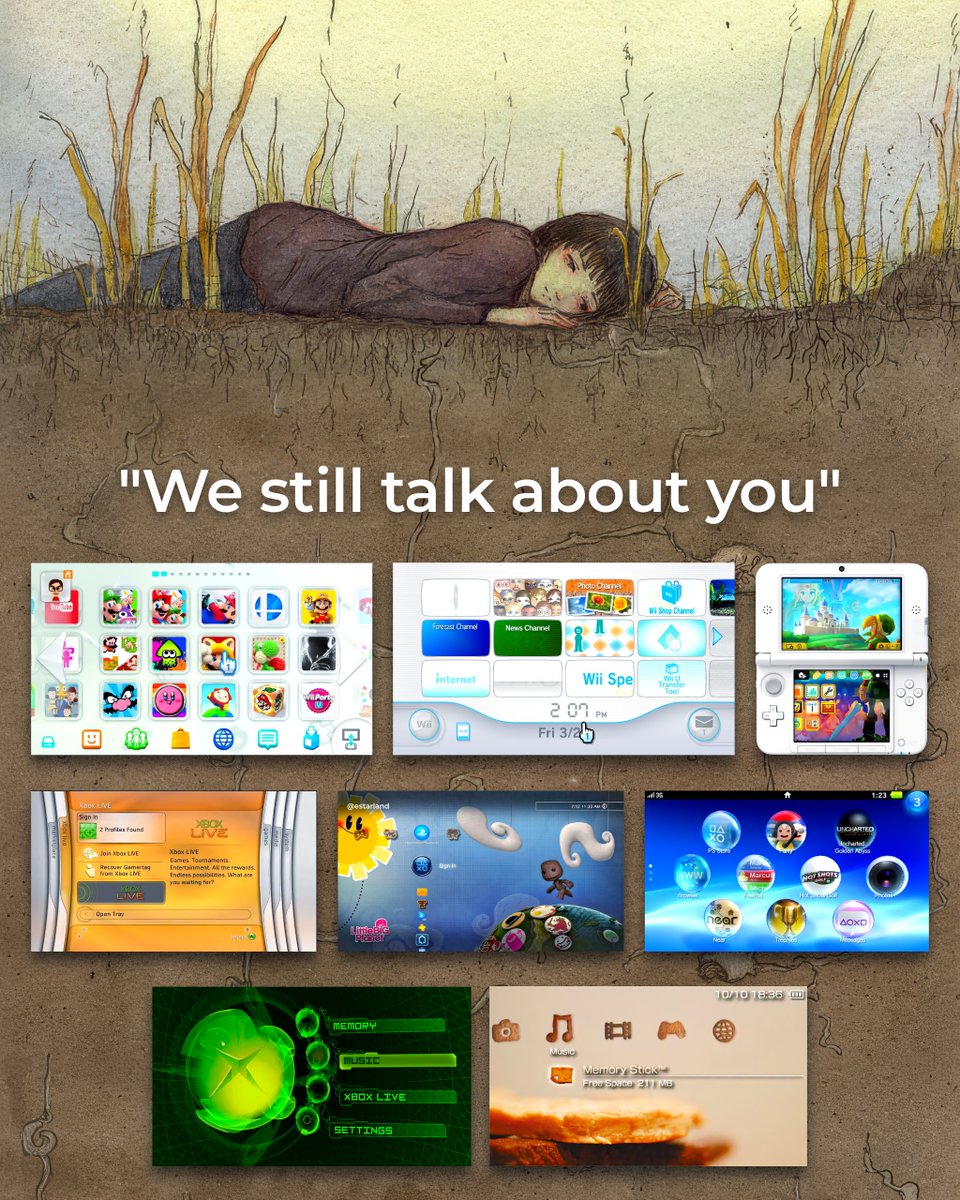 eStarland's tweet photo. Remember when console UIs were fun? 🪦 https://t.co/pzFrx7D1E1