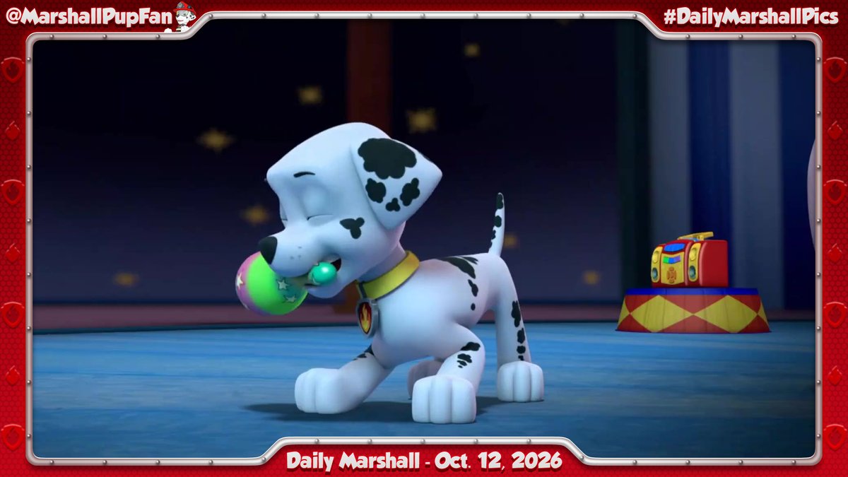 MarshallPupFan's tweet photo. Daily Marshall - October 12, 2026
#PAWPatrol #Marshall #DailyMarshallPics https://t.co/RW7FrSdRKU