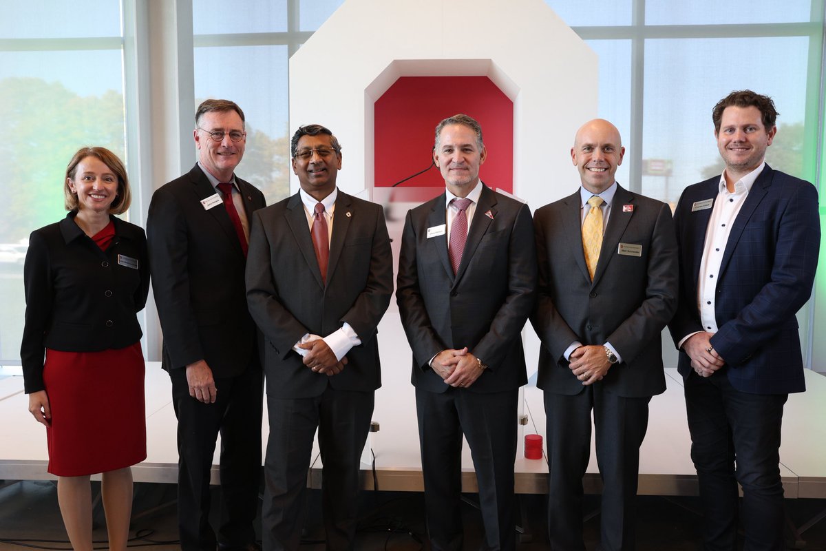 OhioStatePres's tweet photo. A historic new partnership starts today: @OhioState and @Google – two powerhouses of innovation, known for excellence and boldness – are coming together to accelerate research breakthroughs, drive AI fluency and elevate the student experience in one of the largest partnerships of its kind anywhere in the country. This partnership will create excellence at scale for the people we serve and, with a first-of-its-kind AI hub in our Innovation District that will soon be complemented by the Timashev Tech Tower, will put Ohio in the driver’s seat in building an innovation ecosystem for the future. I can’t wait to see our students, faculty and staff working side-by-side with Google partners to build solutions to our most complex challenges.

The Midwestern ethos of hard work, passion and resilience makes us an ideal destination for growth and discovery. We’re thrilled that Google is choosing to put down roots in Ohio, and can’t wait to do big, bold things together.