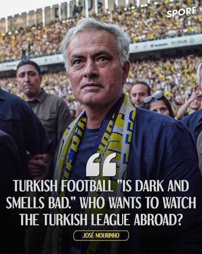 exitzoostation's tweet photo. Jose Mourinho was right about the Turkish league
Jose Mourinho was right about the Negreira club
Jose Mourinho was right about Man City
Jose Mourinho was right about Pep Guardiola
This is why we say Jose Mourinho is always right! https://t.co/M95y3IAomf