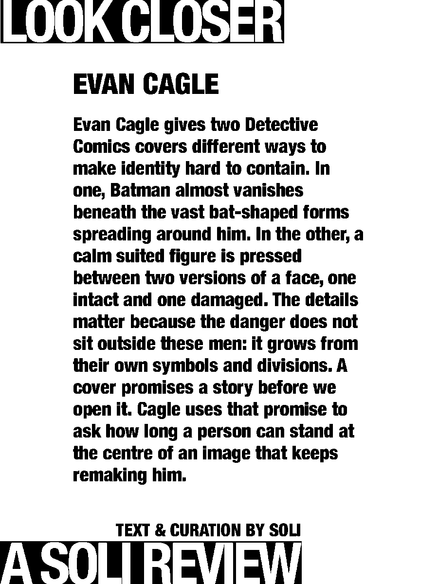 solisolsoli's tweet photo. Batman Comics · Evan Cagle https://t.co/7ya2kbOdHQ