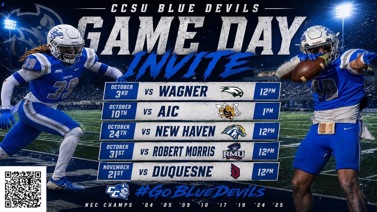 TysonMangual27's tweet photo. Huge thank you to @Abbott_Burrell for the invite to CCSU campus! I will be there 10/3. @CoachMartinESA @ValdamarTBrower @Watson_718 @JuiceWa45 @reesexeverett @NE6FB_Recruits @CoachKaiGill https://t.co/hQiWsaZarY