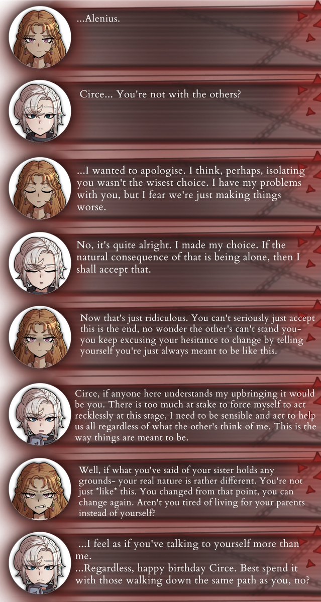 DanganronpaAnte's tweet photo. Today is September 30th, making it the birthday of Ismene Circe! To celebrate, she seems to be attending an event of some sort in her perfect peacock-themed gown~

Birthday Interrogation below! https://t.co/9SkL5EYLcz