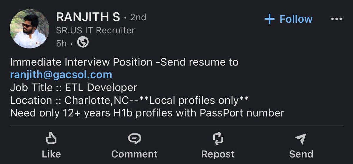 desitechsuppoat's tweet photo. 📢📢📢YOU CAN NOW FIGHT FRAUD IN YOUR UNDERWEAR!  📢📢📢

🤖PooAI IS NOW TAKING SUBMISSIONS!

THE JOB AD CAN NOT BE MORE THAN 6 DAYS OLD.  FRESH ONES ONLY! 📅

Go to Facebook, LinkedIn 🖥️🖱️
Search around for recruiters posting things like this one, saying things like:
- Need H-1B
- Need F-1 OPT, H-4 EAD
- H-1B Only

Reply to THIS THREAD and THIS THREAD ONLY WITH SCREENSHOTS, and PooAI will pick it up and launch an INVESTIGATION

PooAI will automatically prepare the filings and submit them to the DEPARTMENT OF JUSTICE

When you see me like your post, that means it has been submitted for AUTOMATIC PROCESSING!

THANK YOU FOR YOUR ATTENTION TO THIS MATTER
