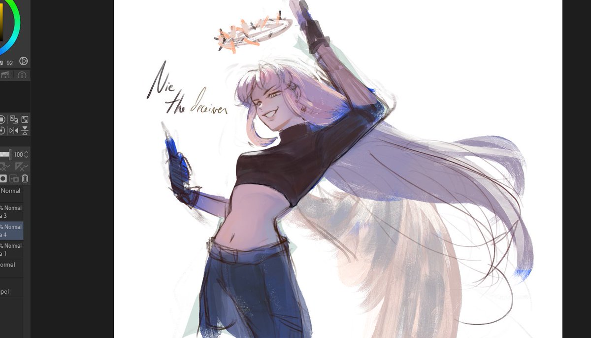 Zsgt07's tweet photo. [wip] Nie the Deceiver 👼 https://t.co/Kck3bTV3Z7