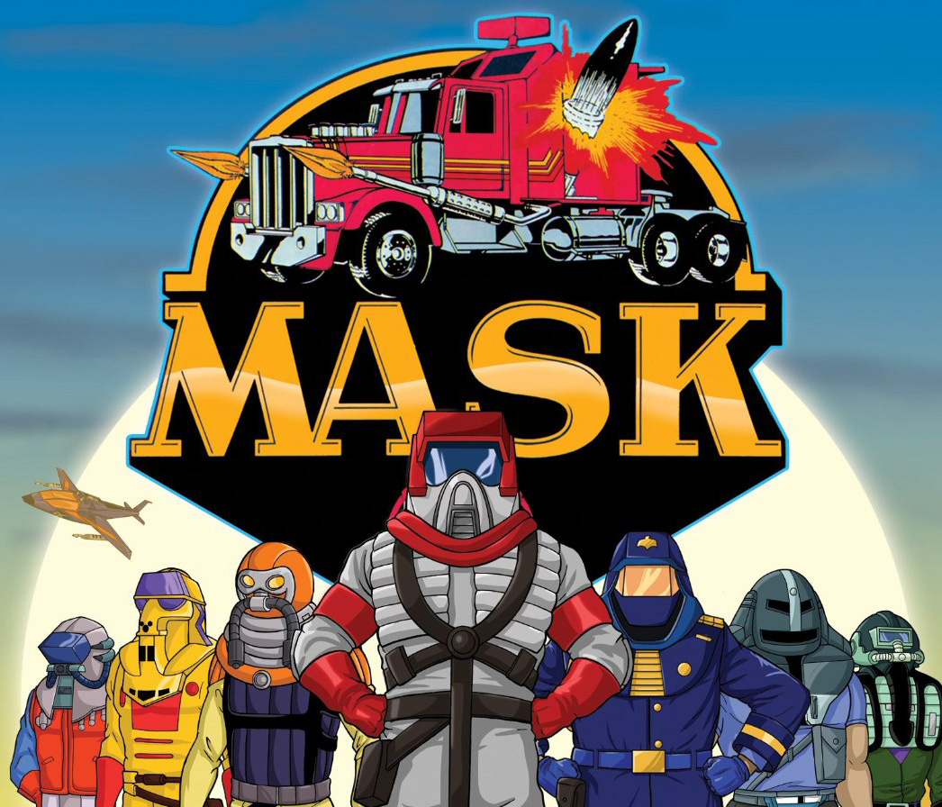 OldSchool80s's tweet photo. Sept 30, 1985: M.A.S.K. cartoon series debuted in syndication. #80s Ran 2 seasons &amp; 75 episodes. https://t.co/rwvij38Az4
