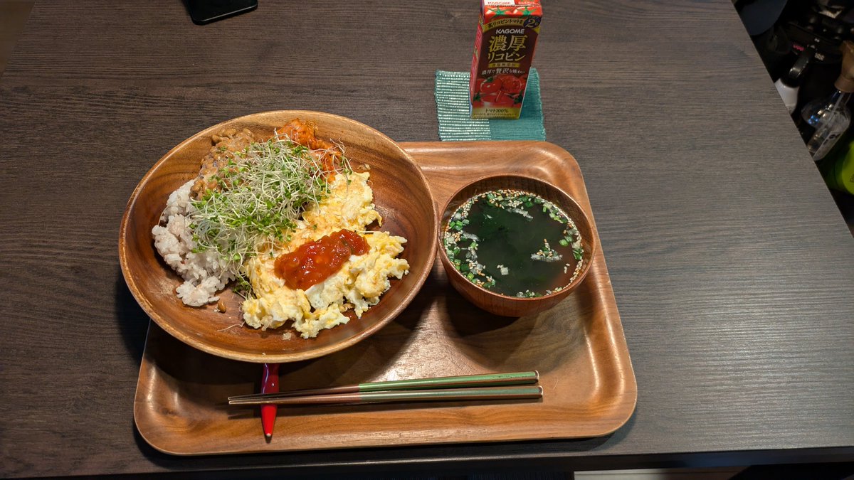 kitabeppu150sq's tweet photo. ご機嫌なあさめし https://t.co/f9ZVncS1Xr