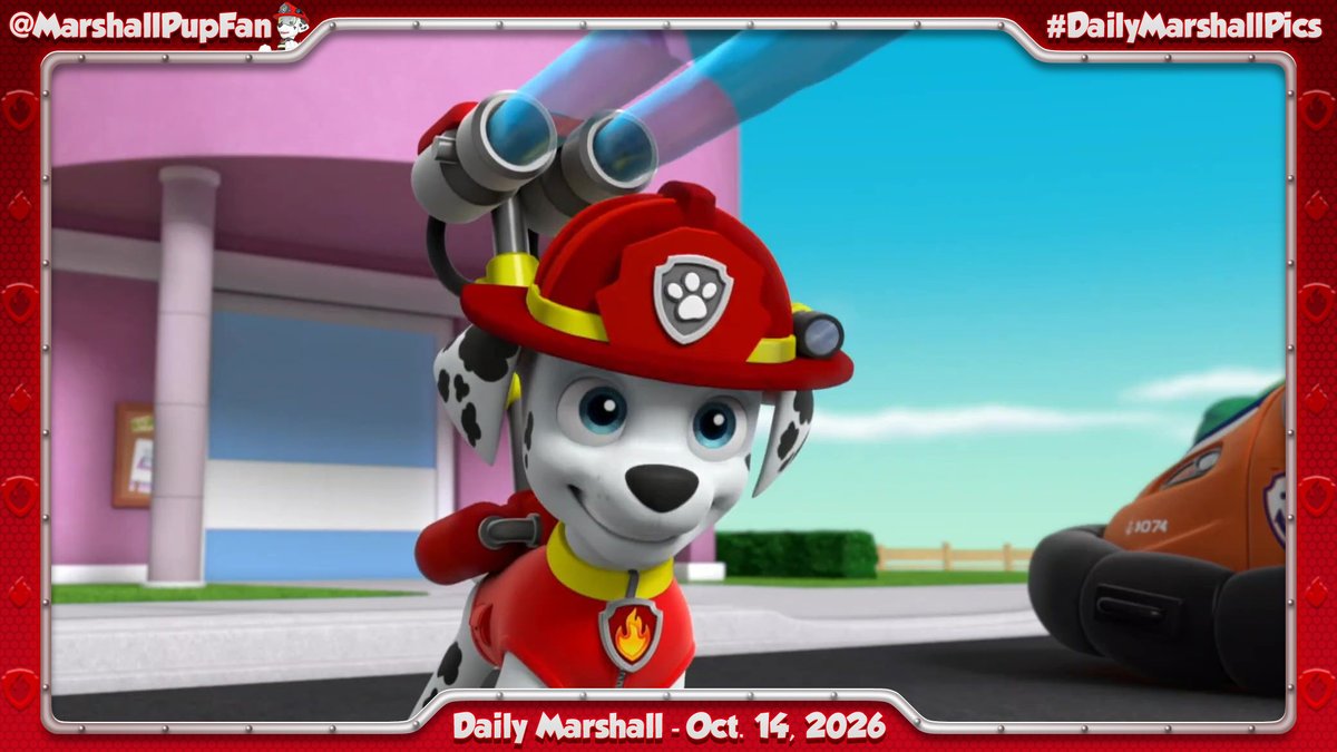 MarshallPupFan's tweet photo. Daily Marshall - October 14, 2026
#PAWPatrol #Marshall #DailyMarshallPics https://t.co/H3ZLehmts1