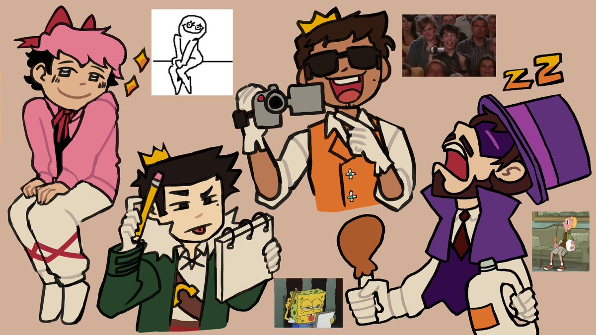 ale_juhandra's tweet photo. I should do these more often they are very fun 
#partycrashersfanart https://t.co/UI25h5eN2n