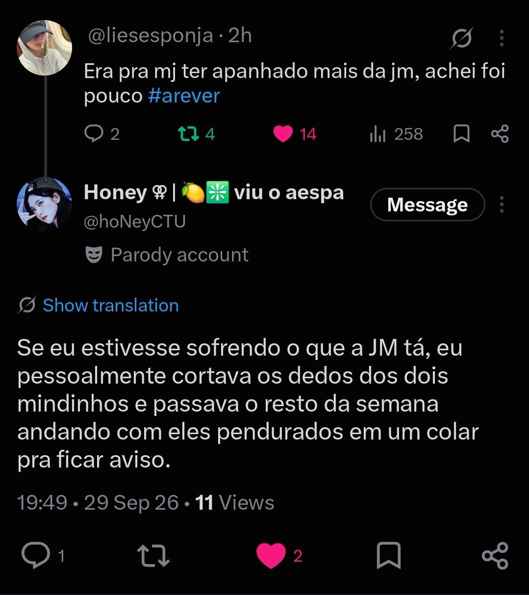 jnkoreohair's tweet photo. AI EU TO CHORANDO https://t.co/Ekkt6HVjAG
