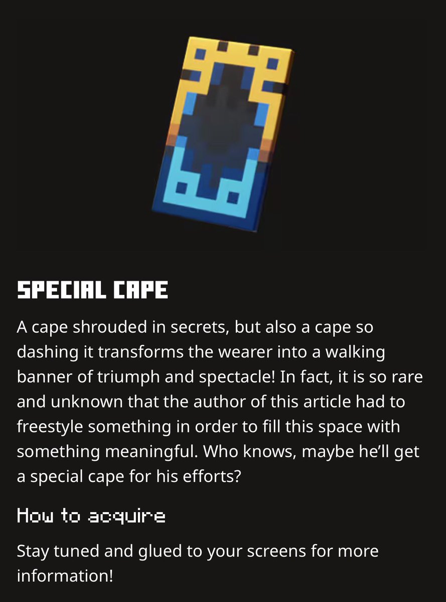 eckoxsoldier's tweet photo. So when are we getting this cape?

One of the best designs 🥹🔥 https://t.co/nc3pUeRyjJ