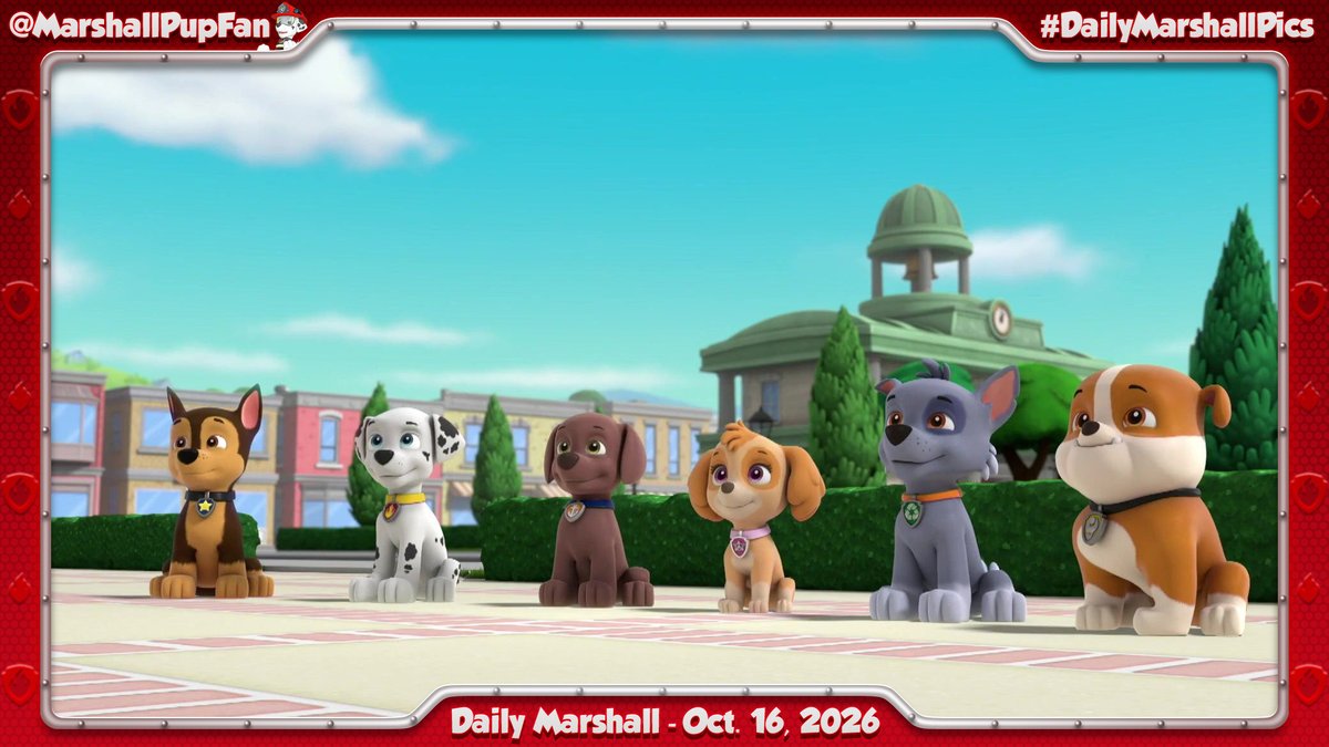 MarshallPupFan's tweet photo. Daily Marshall - October 16, 2026
#PAWPatrol #Marshall #DailyMarshallPics https://t.co/J7XDltAXxB
