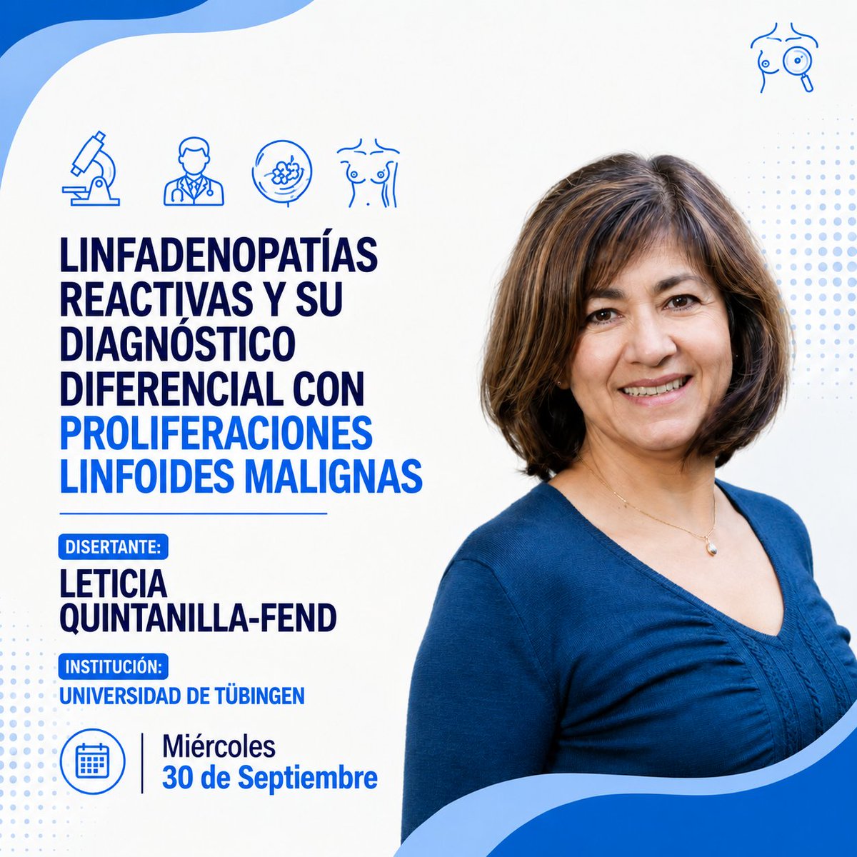 LatinAmericanPF's tweet photo. ¡Mañana es SÚPER MIÉRCOLES! 🚀 Tendremos una doble jornada imperdible. ¡Revisá los horarios! 👇
⏰ Clase 1: Hematopatología
🇦🇷 13h | 🇺🇸(EST) 12h | 🇨🇴 11h | 🇲🇽 10am
⏰ Clase 2: Cabeza y Cuello
🇦🇷 20h | 🇺🇸(EST) 19h | 🇨🇴 18h | 🇲🇽 17h
🔗 Links de acceso enviados por mail. ¡Sumate! https://t.co/OLF2nZRMEB