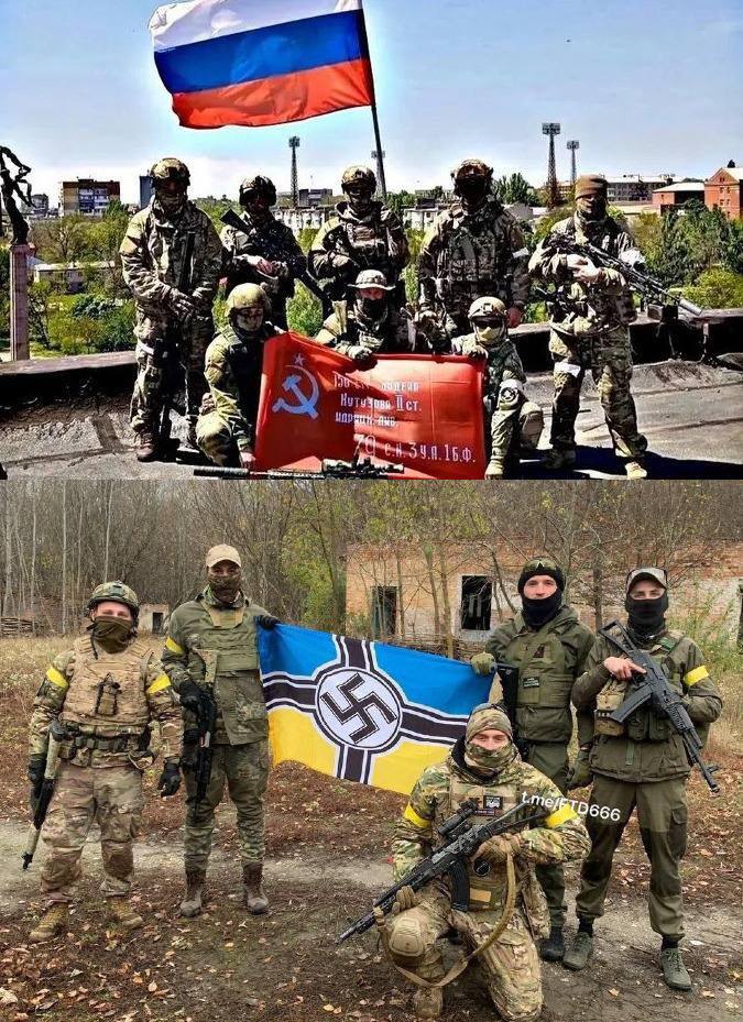 AlexDmitrievic's tweet photo. @Volodimir783391 @sergeenko_i Русские освобождают не вас, а от вас! https://t.co/fEtrGACm5m