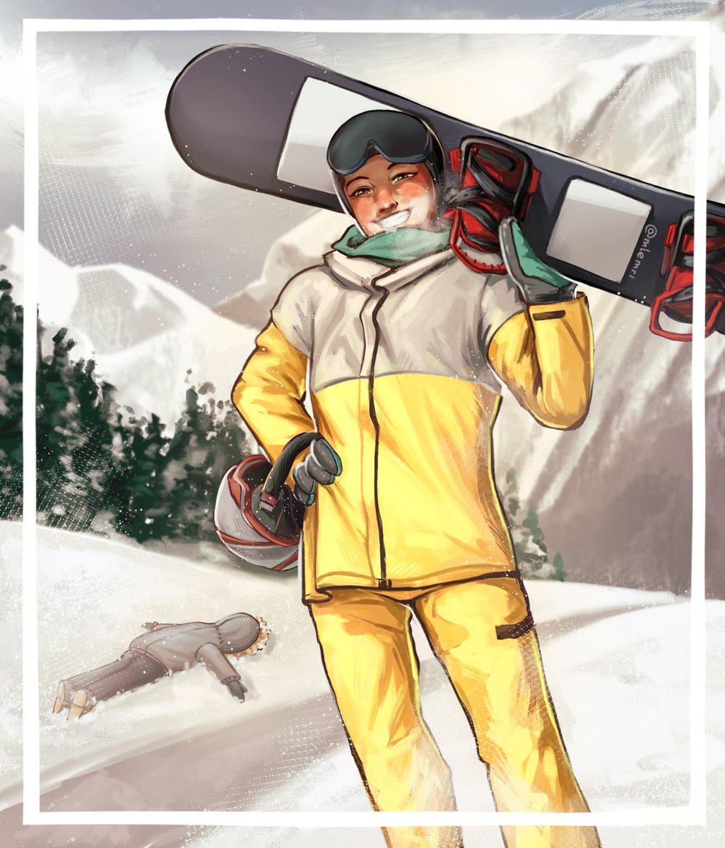 mlemriart_human's tweet photo. I can’t wait for skis and snowboarding season… 

#oc #human https://t.co/z3LlXr8OAx