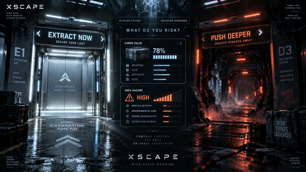 xscapecoin's tweet photo. The Route Home Is Built From Recovered Parts, Not Handed To You. 🧭

XSCAPE’s Early Progression Centers On Three Navigation Components: A Home Signal Fragment, Transit Coordinates, And A Navigation Core, Then The Fabrication Needed To Assemble Them.

Recovery Creates Direction. https://t.co/6eIhANAFCw