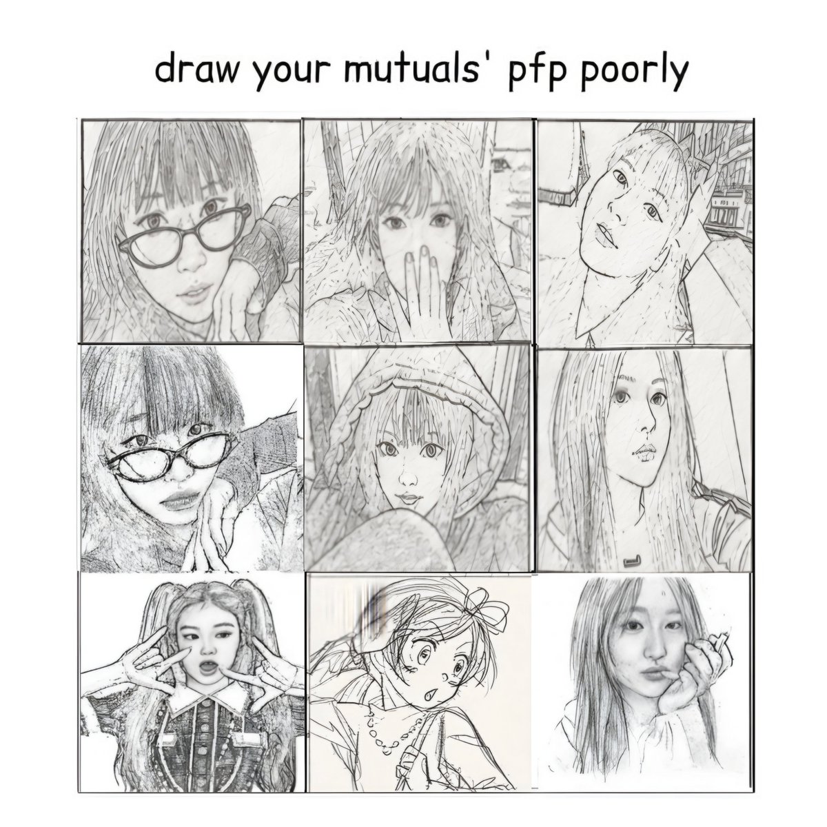 baescenes's tweet photo. Mis mutis como dibujos espero les guste 🩷🎨 https://t.co/NPdNj1FMi4