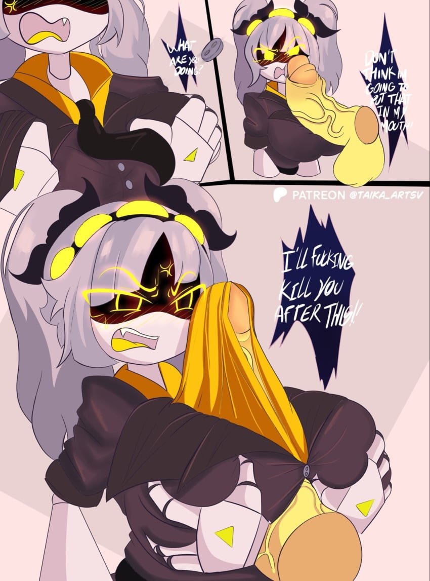 sluttyrobo's tweet photo. 𝐍 𝐲𝐨𝐮'𝐫𝐞 𝐝𝐞𝐚𝐝 𝐚𝐟𝐭𝐞𝐫 𝐭𝐡𝐢𝐬~💢

𝐏𝐮𝐭𝐭𝐢𝐧𝐭 𝐭𝐡𝐚𝐭 𝐭𝐡𝐢𝐧𝐠 𝐢𝐧 𝐦𝐲 𝐟𝐚𝐜𝐞~
#LewdRol #SexRol #fyp https://t.co/KBLyamxhOK