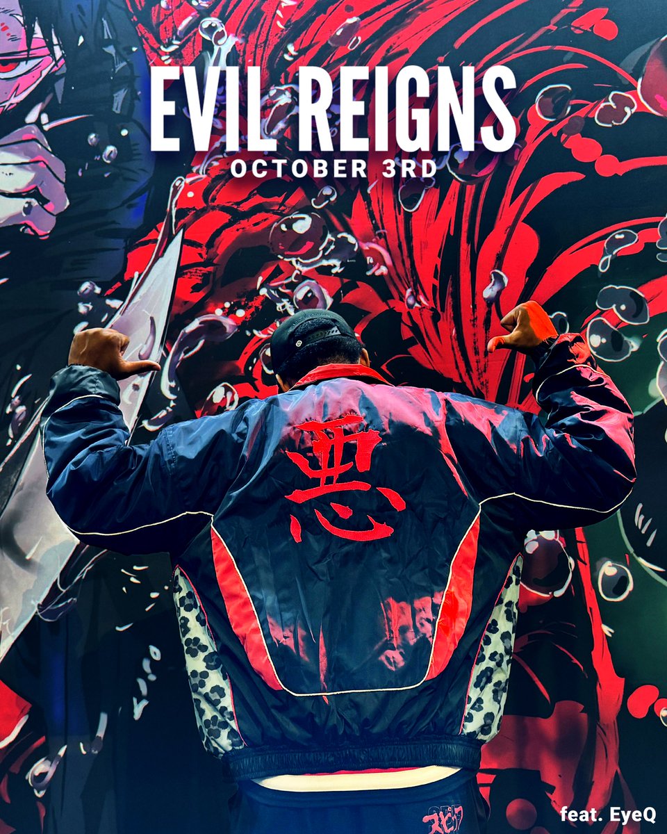 SPIFspace's tweet photo. EVIL REIGNS

Jackets, rugs, tees and coasters hitting the online shop! 

Oct 3
12pm Pacific / 3pm Eastern https://t.co/gyL0BPDwqR