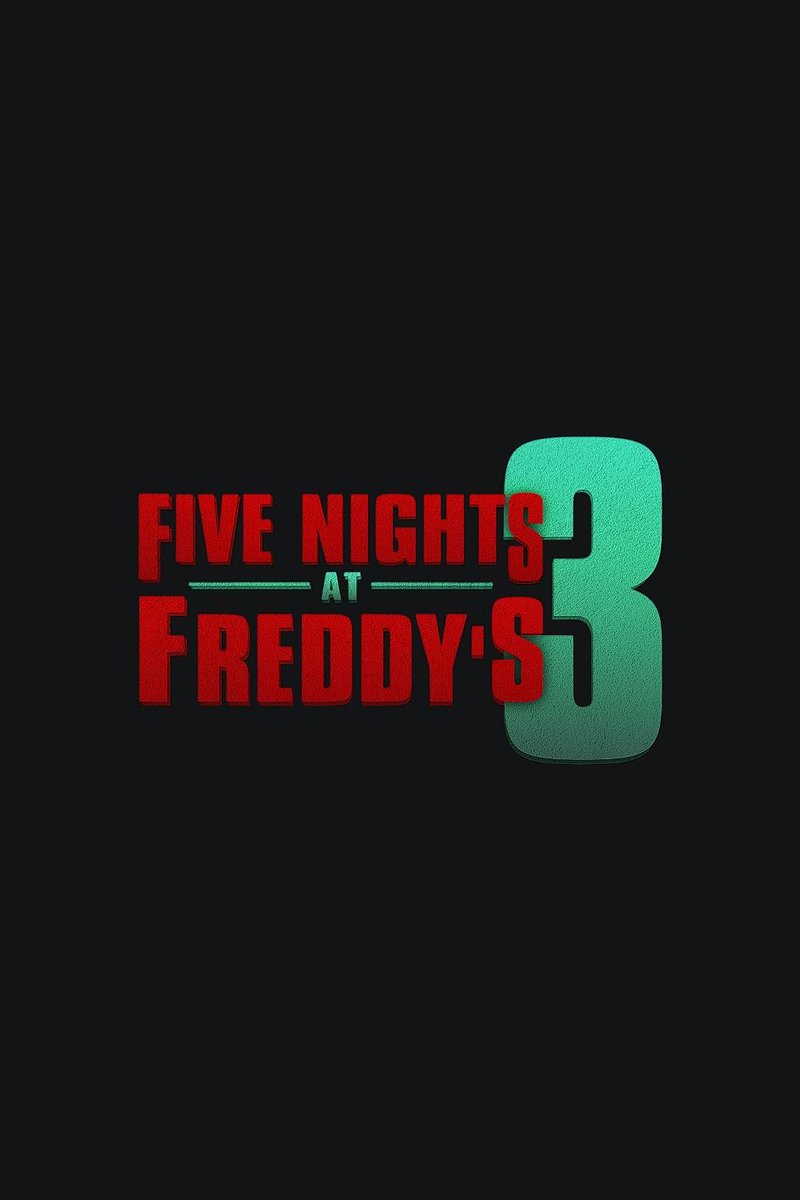 CultureCrave's tweet photo. 'Five Nights at Freddy's 3' starts filming in 2027 🎬

(via @BDisgusting) https://t.co/tYn7ZN5UPH